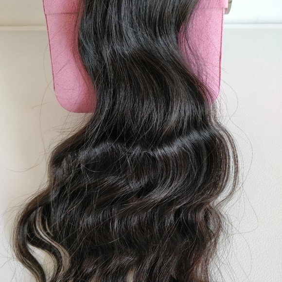 Single-Donor Virgin Hair Extensions Loose Wave 22\